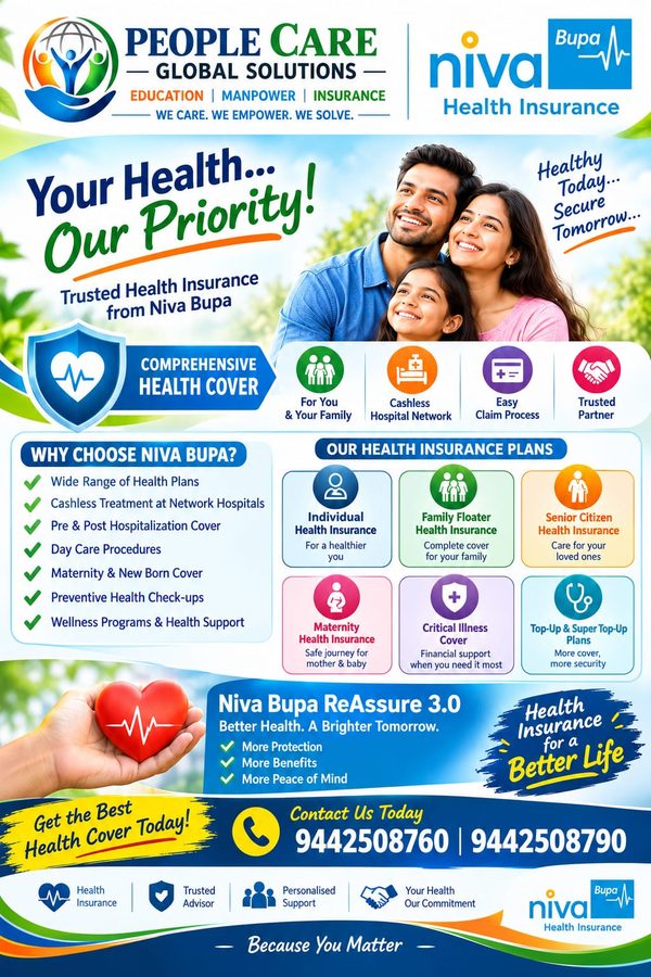 Niva Bupa Health Insurance Plans - People Care Global Solutions