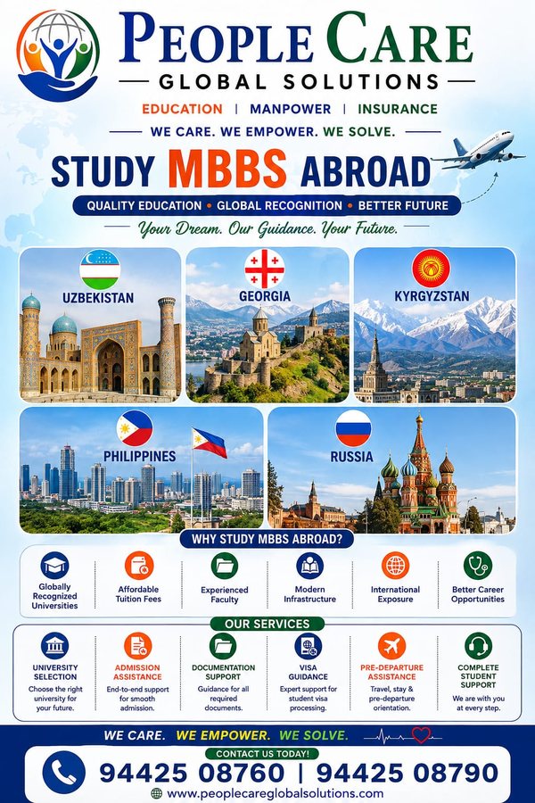 Study MBBS Abroad - People Care Global Solutions